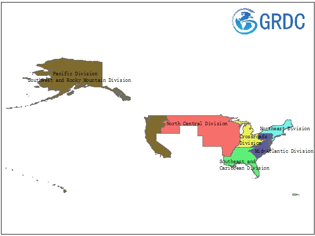 美国红十字会分部